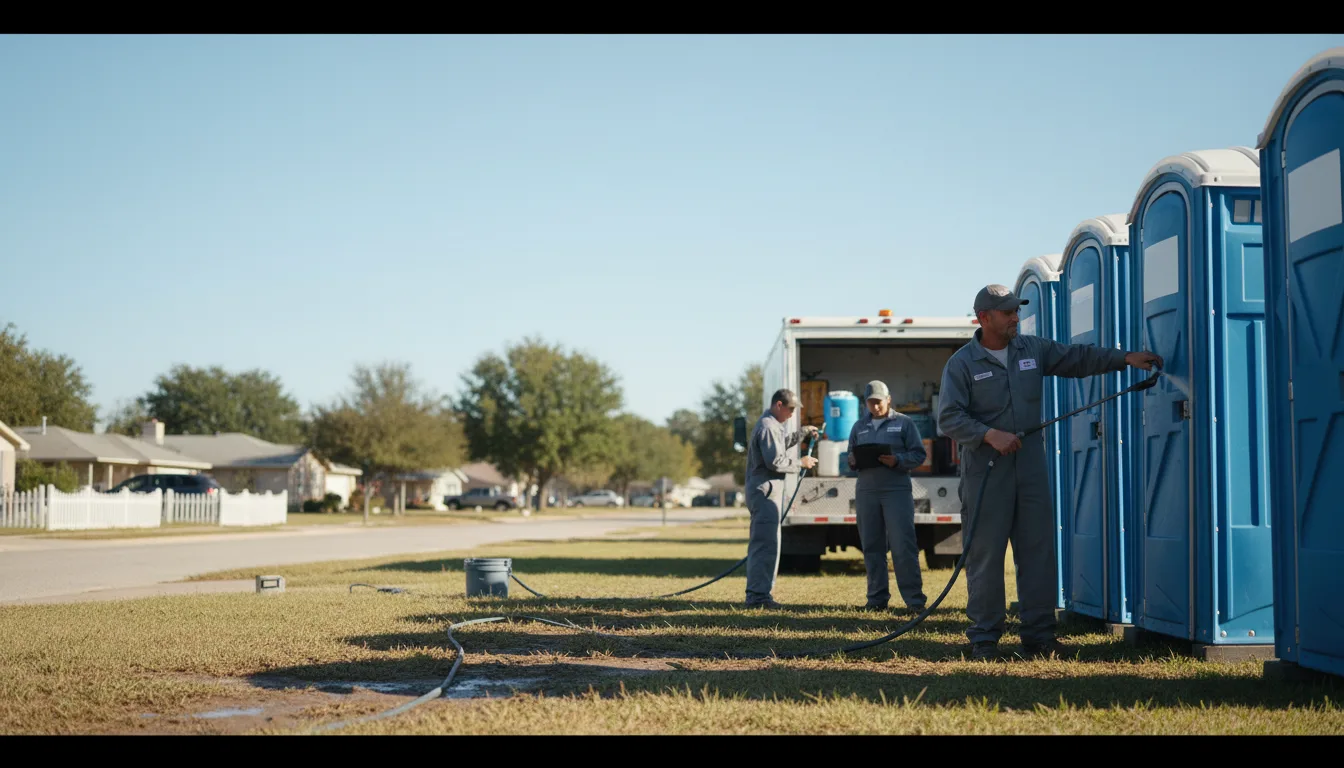 Long-Term Portable Toilet Rental in Hot Springs, SD near me